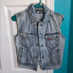 Jordache Jean Vest Jacket